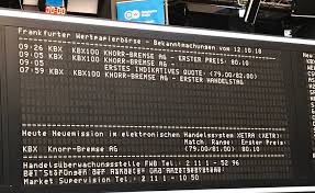 Passende wertpapiere zur deutsche bank aktie. Deutsche Bank A Twitter Global Market Leader For Braking Systems And Leading Supplier Of Safety Critical Rail And Commercial Vehicle Systems Knorr Bremse Has Started Trading In Frankfurt Today In One Of The Largest