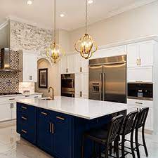 I just saw a hale navy island on instagram yesterday and it looked great. Navy Cabinets Popular Cabinet Color Trend Queen Bee Of Honey Dos