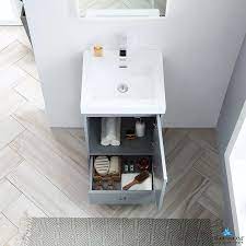 Shop the latest 20 vanity deals on aliexpress. Blossom Lyon 20 Inch Small Bathroom Vanity Color Metal Grey