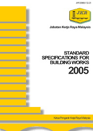 The 2007 standard specifications for road and bridge construction are written to the bidder before award and to the contractor after award. Jkr Building Specification 2005 Pdf Document