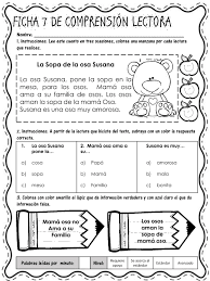 Una de las actividades de comprensión lectora más apropiadas para que los niños inicien este proceso es proporcionar una frase en desorden, en donde los niños deben ordenarla para. 40 Fichas De Comprension Lectora Materiales Educativos Para Maestras