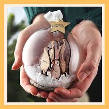 We have something to get everyone in the festive. 10 Personalised Christmas Decorations To Hang On Your Tree