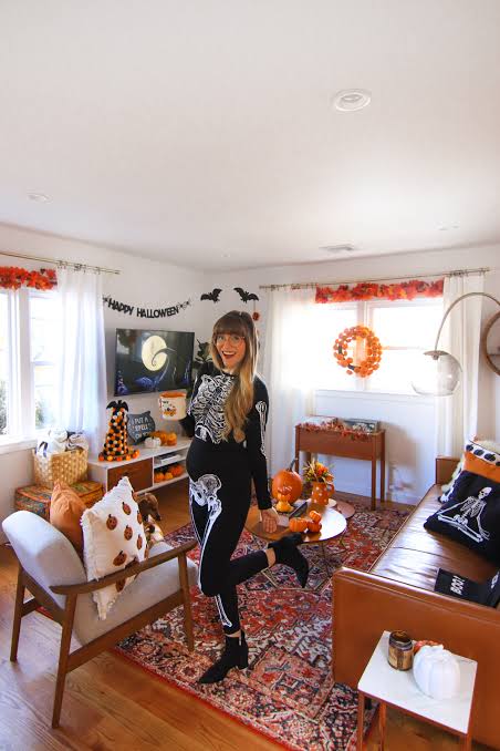My Halloween Living Room Decor