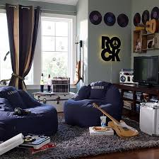 Modern boy room musical note decor, music note and stars cot, kids room music design. 20 Music Themed Bedrooms