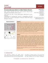 1) the walls & ceilings. Pdf Common Building Defects In New Terrace Houses