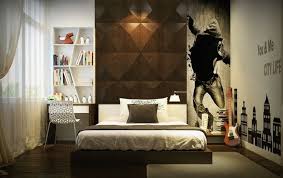 A madras quilt at the foot of the bed brings all the accent colors together. Masculine Interior Design Ideas That Give Kernel To Your Home