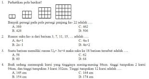 Artikel matematika kelas 8 ini akan membahas macam macam pola bilangan dan detail soal dan pembahasan lingkaran kelas 8 doc pdf dapat kamu nikmati dengan cara klik link download dibawah dengan mudah tanpa iklan. Kisi Kisi Soal Dan Kunci Jawaban Matematika Smp Kelas 8 Pas Semester Ganjil Didno76 Com