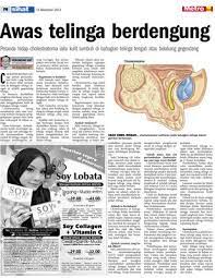 Saraf yang rosak akibat daripada terdedah kepada pendengaran yang. Telinga Berdesing Tanda Kematian Malaylolo