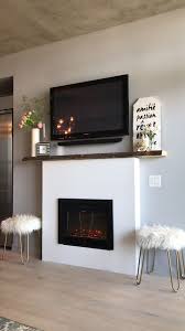 A custom flange will help cover the fireplace opening and provide a professional and finished look. Custom Electric Fireplace Built In Fireplace Fireplace Wall Home