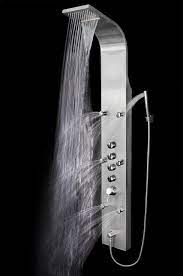 Akdy Jx 9821 Az 9821 65 Stainless Steel Rain Waterfall Massage Jets Rain Style Hand Shower System Shower Panel Waterfall Shower Shower Panels Shower Heads