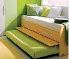 Dmora letto singolo con letto estraibile inferiore e tre cassetti, colore bianco, cm 98 x 63 x 195. Letti Con Secondo Letto Estraibile Per Gli Ospiti