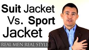 A sports jacket is a jacket, usually made of a woollen material called tweed. Men S Style Tips Suit Jacket Vs Sport Jackets What S The Difference Male Fashion Advice Youtube