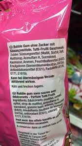 Bubblicious Bubble Gum Sugar Free Kids Parfum Tutti Frutti 135 G