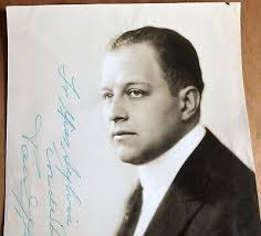 American Tenor Paul Althouse Autograph Photo