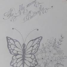 Illustration about a gift box with butterflies flying away. Pen It Fly Fly Away Butterfly Art Sketch Pencil Facebook