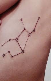 Stars and virgo zodiac with taurus sign tattoo. Virgo Zodiac Sign Tattoo Virgo Tattoo Designs Virgo Tattoo Virgo Constellation Tattoo