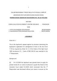 Hakim, pesuruhjaya kehakiman dan setiausaha kepada y.a.hakim) bil 1 2 nama y.a. Permohonan Semakan Kehakiman No R2 25 199 2 Portal Rasmi