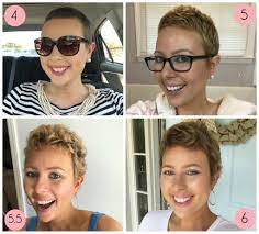 Hair Growth Styling Tips For Short Hair After Chemo My Cancer Chic Chemo Hair Hair Growth After Chemo Hair Regrowth
