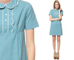 60s Mod Dress Peter Pan Collar Mini Babydoll Tuxedo By Shopexile 44 00 Mod Dress 60s Peter Pan Collar Dress Mod Dress