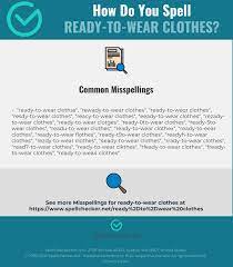 The trick to wearing culottes is to pick the right top; Correct Spelling For Ready To Wear Clothes Infographic Spellchecker Net