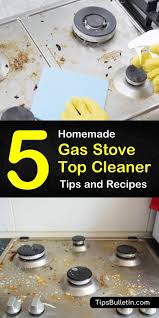 This easy recipe makes a super diy stainless steel cleaner at a fraction of the price of a retail produce. 5 Homemade Gas Stove Top Cleaner Recipes