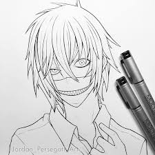 Jordan Persegati En Instagram Can Anyone Guess Who This Guy Is Here S The Line Work For The Next Creepypasta Dr Creepypasta Drawings Creepy Drawings