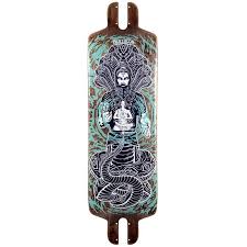 Beim kauf eines longboard decks spielt sicherlich das design eine sehr große rolle. Kaufen Pantheon Pranayama Brown Deck Only Auf Europas Sickest Skate Shop