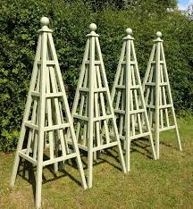 Http Www Woodengardenobelisk Co Uk Sweet Pea Obelisks Htm Garden Obelisk Wooden Garden Obelisk Trellis
