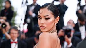 Cindy Kimberly Bares All in Transparent Mesh Chain Dress and Black Thong at  the Cannes Film Festival si_lifestyle