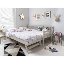 A trundle bed features two beds in one and usually requires a thinner mattress. Isabella Day Bed In Silk Grey Noa Nani