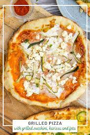 Grilled Pizzas Made With No Yeast Greek Yogurt Pizza Dough Recipe In 2020 Grilled Pizza Grilled Zucchini Yogurt Pizza Dough