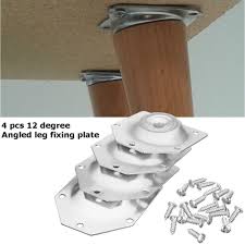 angled leg fixing plate dansette style for securely mounting wooden legs onto your sofas chairs coffee tab diy furniture legs ideas table legs furniture legs