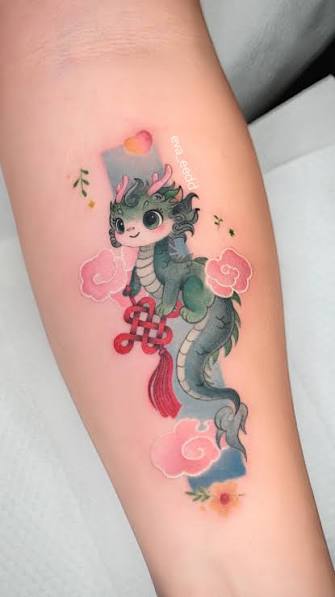 cuuute little green dragon ✨, done at @flyingtigertattooatx , #tattoo #tattoos #tattooart #tattooartist #tattooed #tattooideas #tattoolife #tattooing #tattoodesign #tattooedgirls #tattooedmen #ink ...
