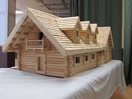 Artesanato Com Palito De Picole Veja 90 Modelos E Passo A Passo Popsicle Stick Houses Little Houses Hobby House