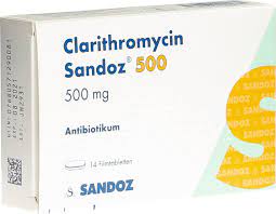 Clarithromycin Sandoz Filmtabletten 500mg 14 Stuck In Der Adler Apotheke