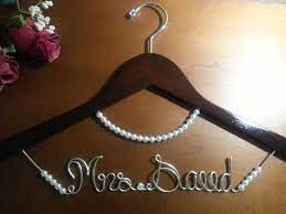 Bridal Hanger Customized Wedding Hanger Bridesmaid Hanger Mother Of The Bride Hanger On Etsy 29 4 Bridal Hangers Diy Wedding Hangers Custom Wedding Hangers