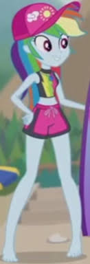 She is a student at canterlot high school, an animal rescue center volunteer, and tambourine player for the rainbooms. 1735728 Barefoot Blue Crushed Clothes Cropped Equestria Girls Feet Legs Rainbow Dash Safe Spoiler Eqg Ser Equestria Girls Rainbow Dash Girls Series