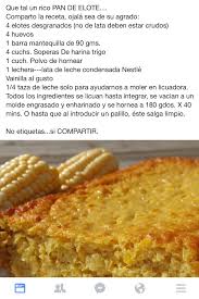 Pastel De Elote Pan De Elote Receta Pastel De Elote Receta Pastel De Elote