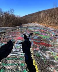 This Graffiti Covered Abandoned Highway In Pennsylvania Looks Like A Scene From A Horror Movie