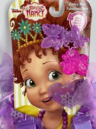 Disney Junior Fancy Nancy Fancy Boa & Hair Clips Purple Dress Up Costume  Girl