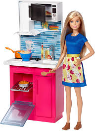 amazon.com: barbie kitchen and doll