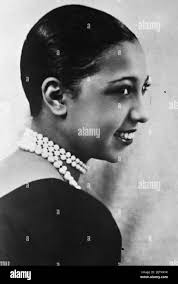 Josephine baker portrait Black and White Stock Photos & Images