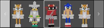 Each skin has some items with unique 3d models. New Minecraft Pocket Edition Bedrock Custom 4d Tree House Sonic Skins Version 1 5 Minecraft Skins Mcbedrock Forum