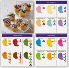 Wilton Food Coloring Chart Related Keywords Suggestions