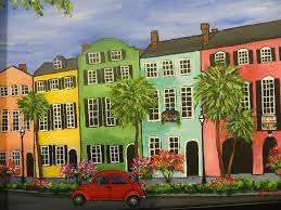 Maybe you would like to learn more about one of these? Rainbow Row Charleston Painting By Susan Mccarrick
