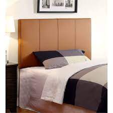 Bed frame is white gloss headboard is black leatherette. Furniture Of Americafurniture Of America Ramone Contemporary Faux Leather Twin Headboard In Camel Dailymail