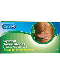 Using a finger, gently push glycerin suppositories how to use the suppository into your back passage (rectum) as far as is comfortable. Glycerol 70 0 Care Glycerin Suppositories Adult 4g Care Pharmacy