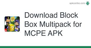 Preview 17.30.22 2 hours ago download minecraft pe 1.17.30.22 caves & cliffs for android devices…. Download Block Box Multipack For Mcpe Apk Latest Version