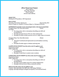 Cool Best Current College Student Resume With No Experience Check More At Http Snefci Org Best Curr First Job Resume Job Resume Examples Job Resume Template