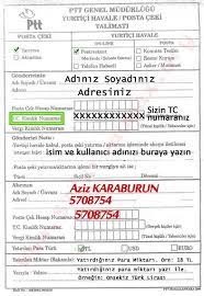 Ptt elektronik posta ön başvuru. Ptt Den Nasil Para Yollanir